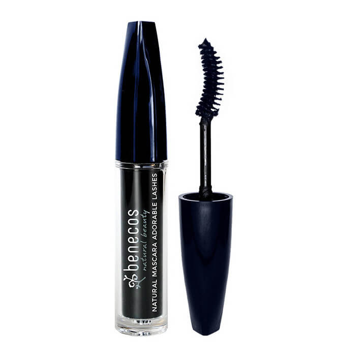 Benecos Natural Vegan Mascara for Voluminous Lashes - Deep Ocean Blue | Cruelty-Free & Organic Makeup for Everyday Wear & Special Occasions