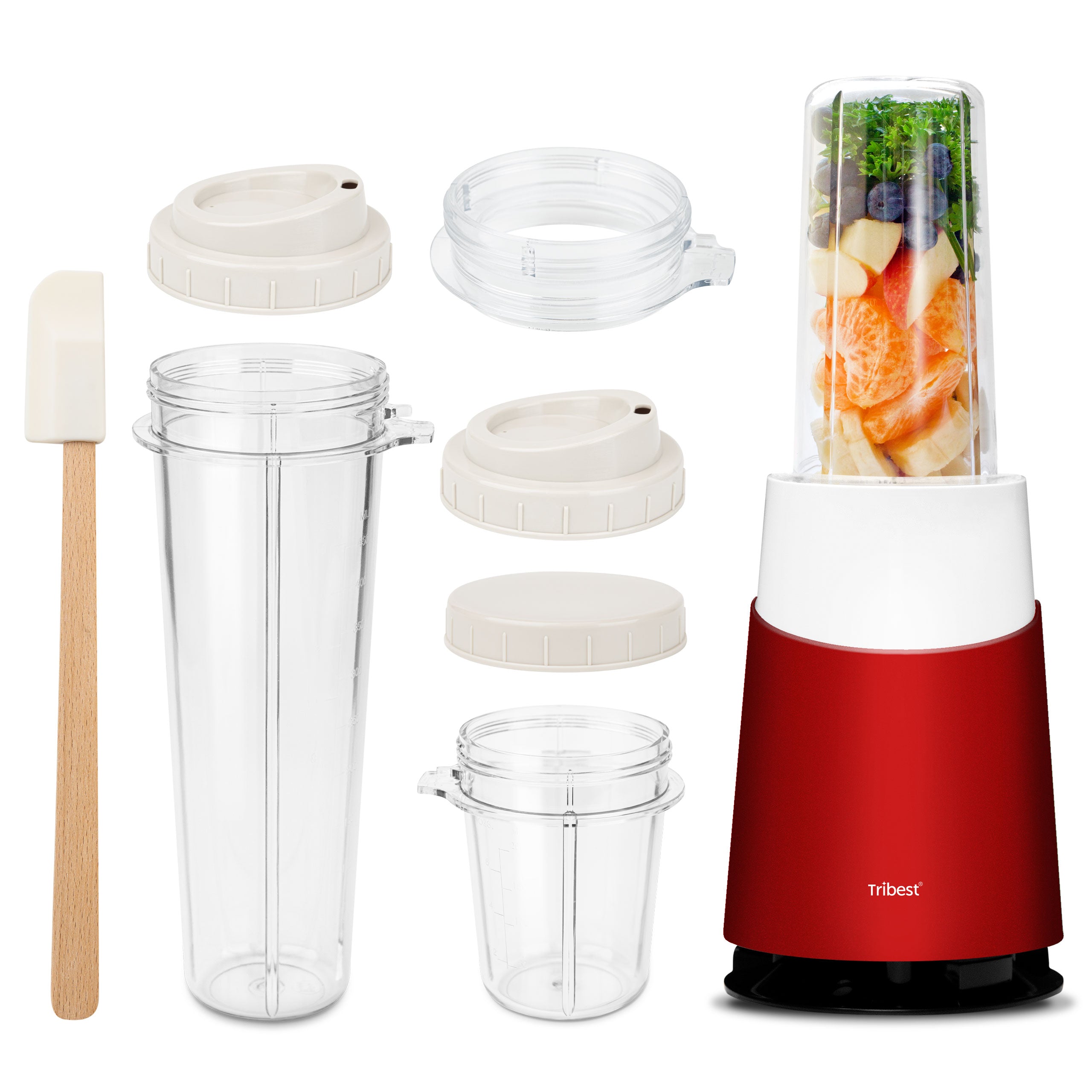 Personal Blender II® - 10 Piece Set with Mason Jar for Smoothies, Shakes & Meal Prep - Perfect for Home, Office & Travel Use