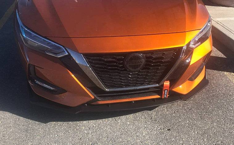 2013-2022 Nissan Sentra Front Bumper Lip Splitter - 3PC PP Material Aerodynamic Body Kit for Enhanced Style & Performance | Perfect for Car Enthusiasts & Street Racing