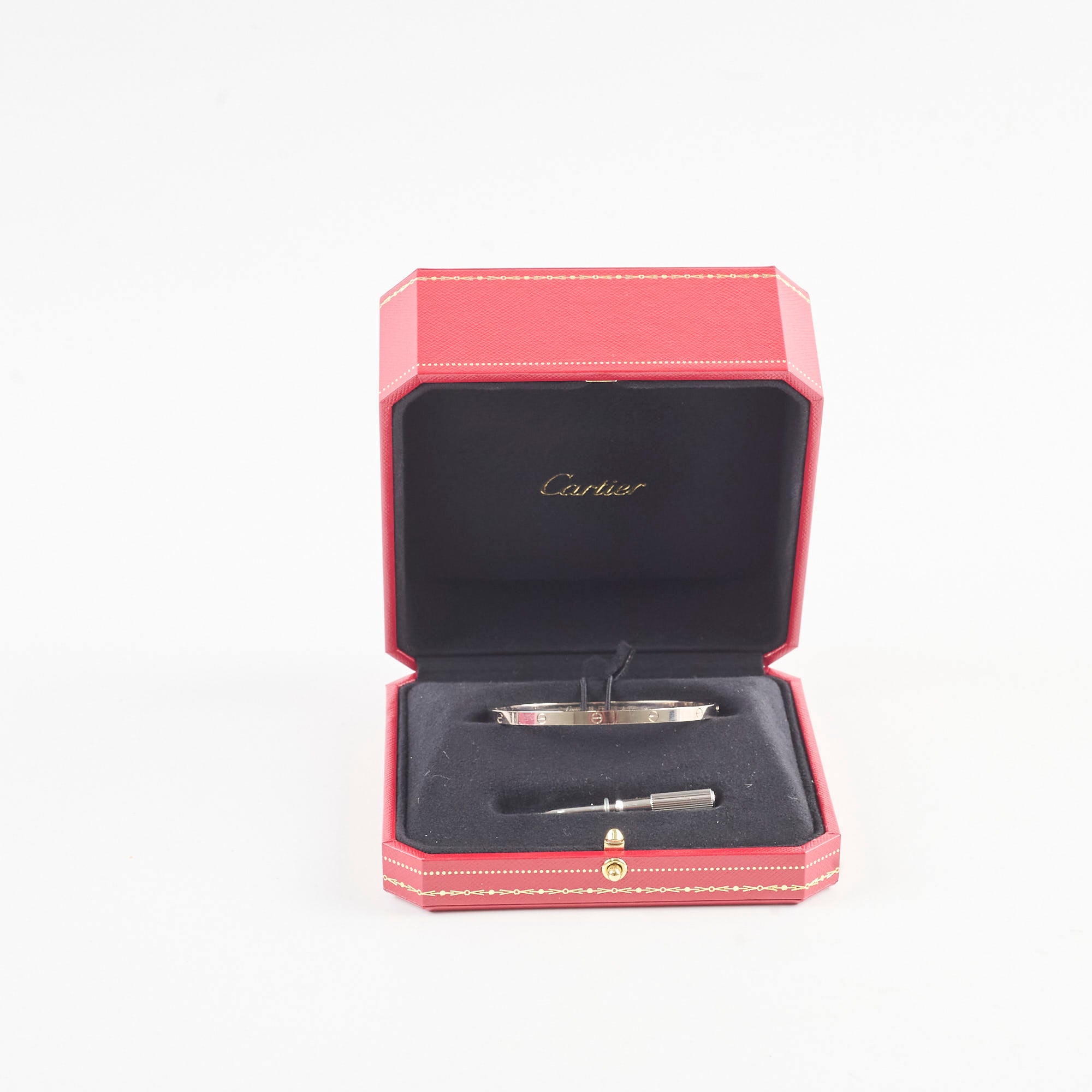 Cartier Small Love Bracelet in 18K White Gold - Elegant Jewelry for Women, Perfect for Weddings, Anniversaries & Special Occasions