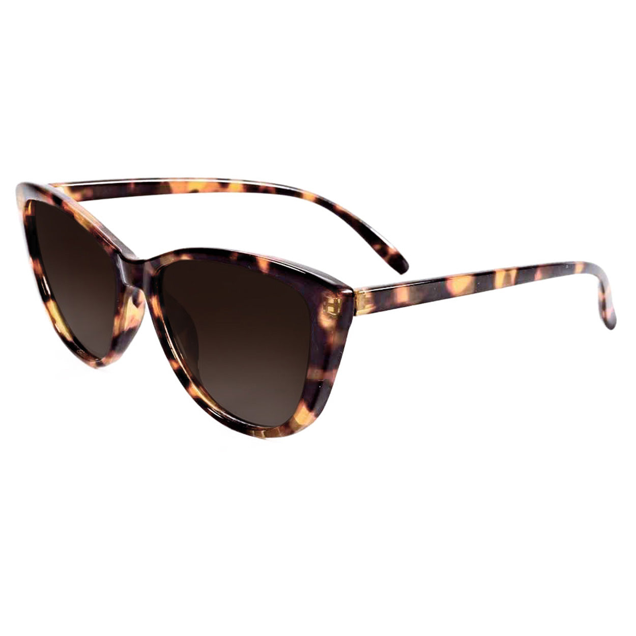 Stylish Kara Tortoise Cat Eye Sunglasses for Women - UV Protection, Retro Fashion - Perfect for Beach, Driving & Outdoor Activities