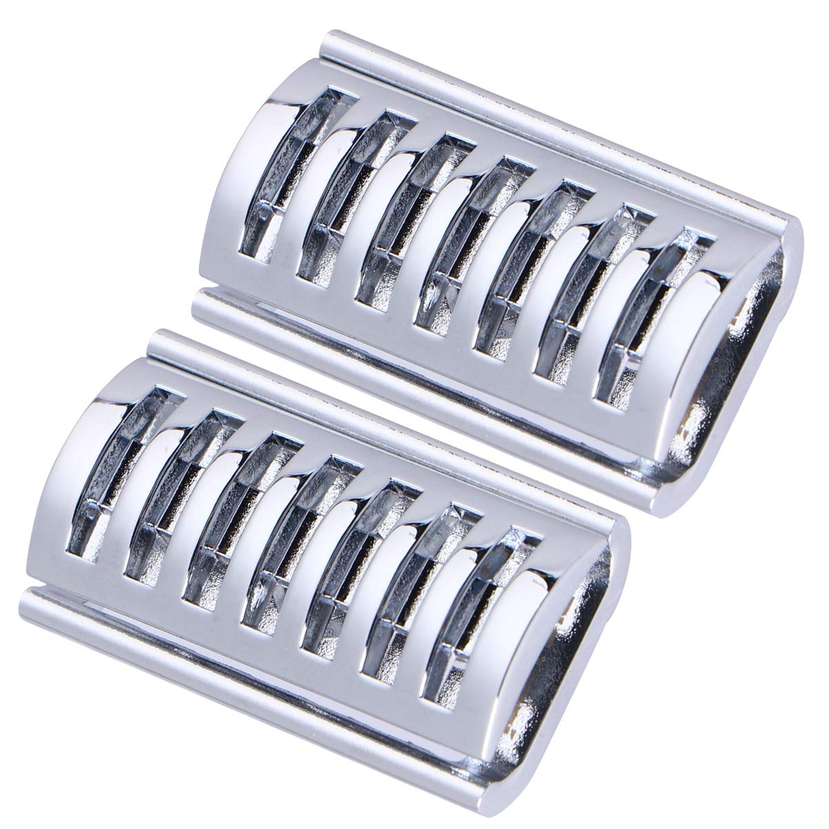 2PCS Universal Replacement Razor Heads for Hand Shavers - Compatible with Most Razor Brands - Smooth Shaving Accessories for Men & Women - Perfect for Travel, Gym, and Home Use