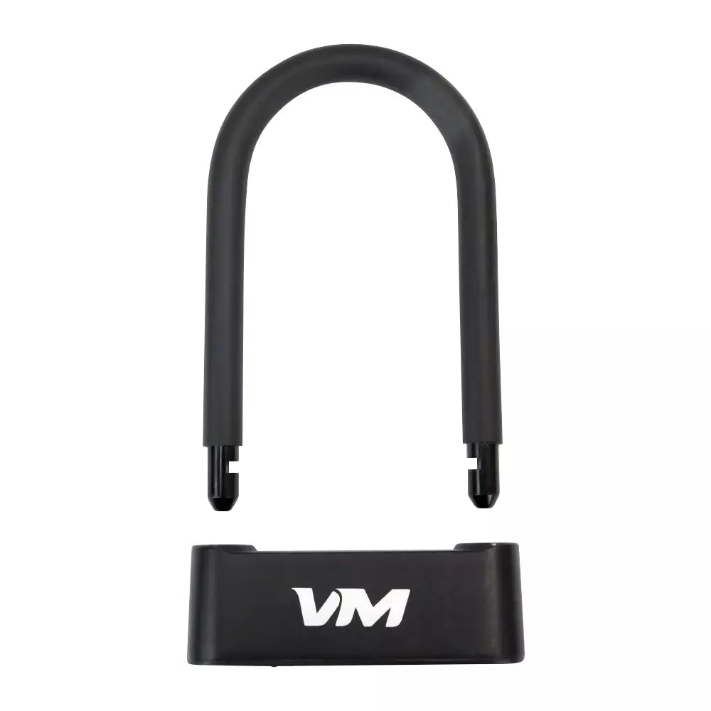High Security VM Fingerprint U Lock - Smart Bike Lock with Fingerprint & Key Access - Perfect for Bicycles, Motorcycles & Scooters - Indoor & Outdoor Use