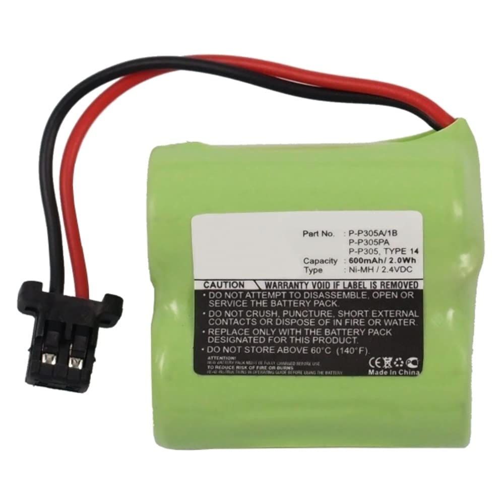 Synergy Digital Rechargeable Ni-MH Battery (2.4V 600mAh) - Replacement for AT&T Cordless Phones - Long Lasting Power for Home & Office Communication