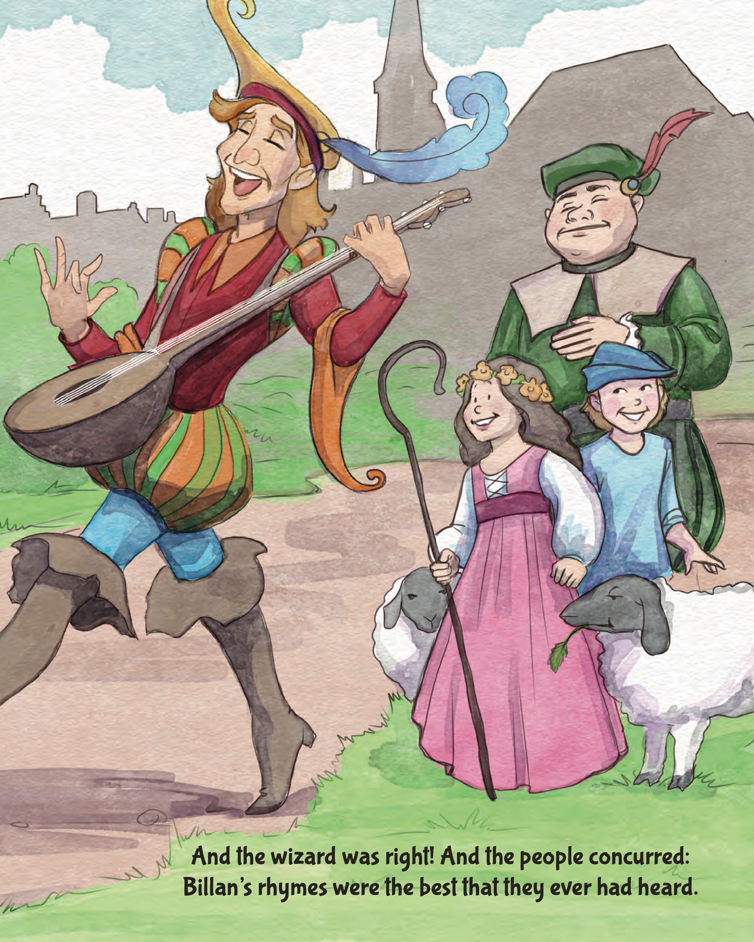 Billan the Bard - Fantasy Adventure Book for Adults | Epic Storytelling & Magical Journeys | Perfect for Book Clubs & Fantasy Lovers