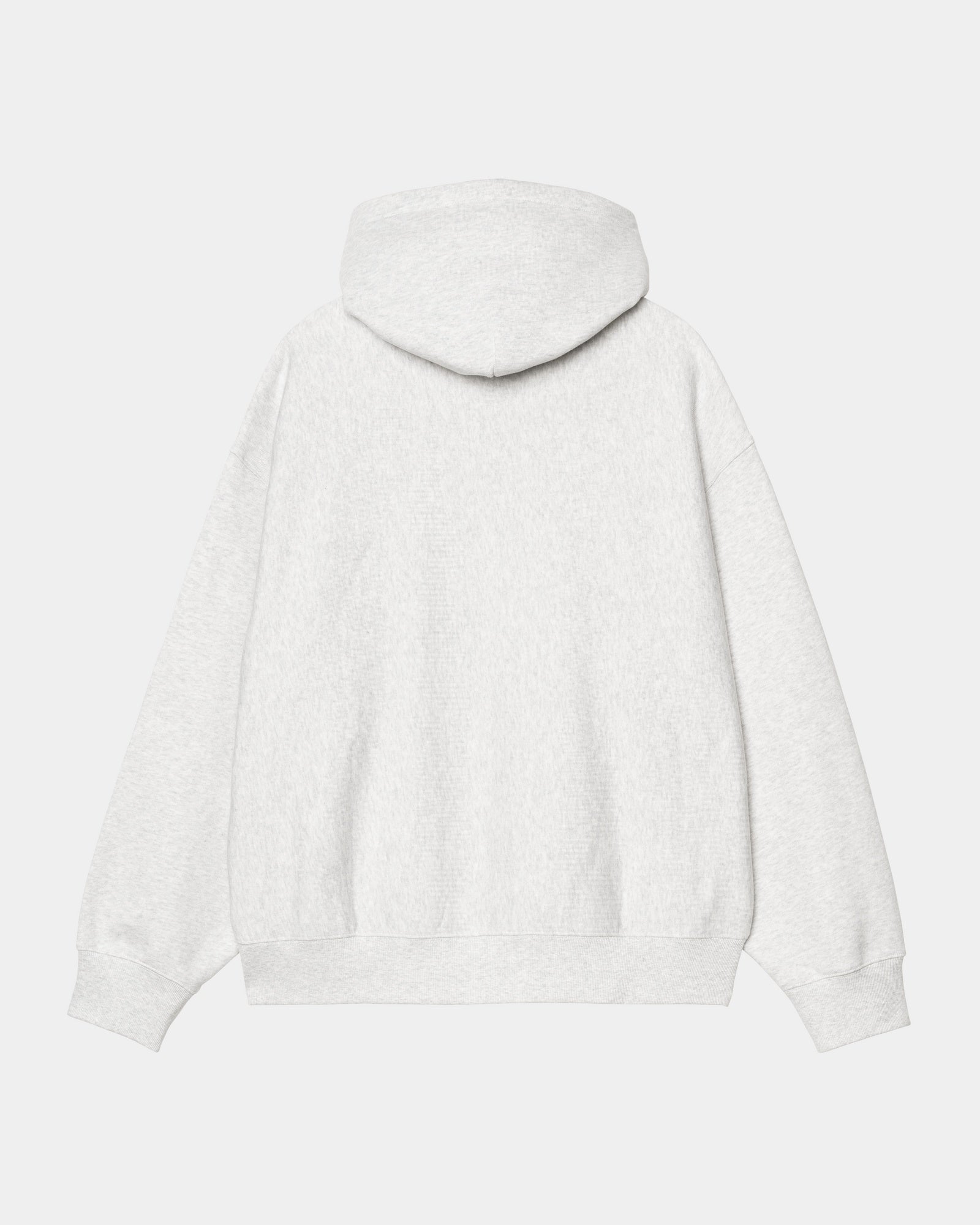 Hooded Script Logo Sweatshirt - Ash Heather | Cozy Pullover for Casual Wear, Street Style & Loungewear