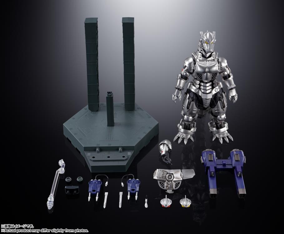 Bandai Soul of Chogokin GX-103 MFS-3 Type-3 Kiryu Godzilla vs Mechagodzilla Collectible Action Figure - Highly Detailed Die-Cast Model for Anime Fans & Collectors - Perfect for Display, Gifts, and Anime Battles