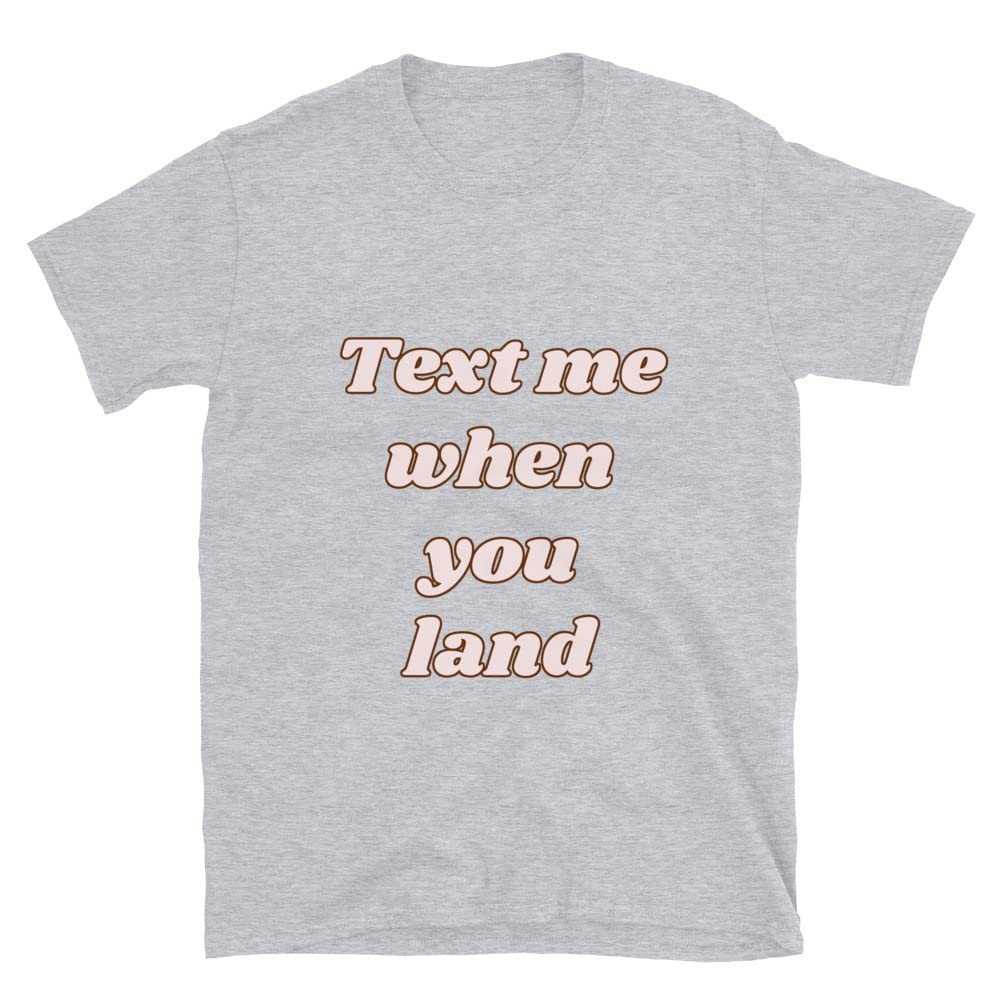 Pilot Airplane T-Shirt for Women & Men - Aviation Enthusiast Unisex Tee - Perfect for Flying, Travel & Aviation Lovers