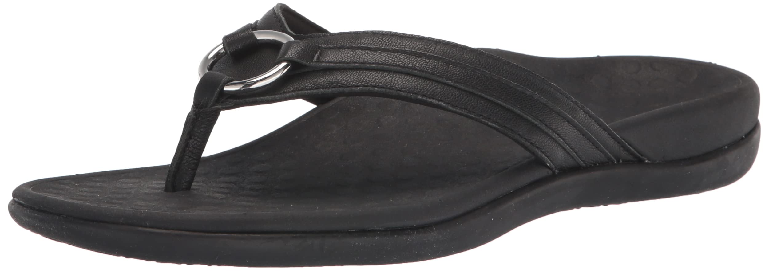 Vionic Women's Tide Aloe Toe Post Sandals - Orthotic Arch Support Flip Flops with Three-Zone Comfort for Plantar Fasciitis Relief | Beach, Pool & Summer Walking Sandals for Ladies