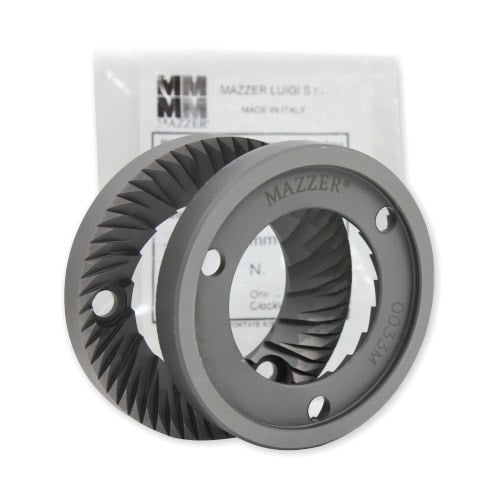 Genuine Mazzer 64mm 033T Coffee Grinder Burrs - Perfect for Espresso & Pour Over Brewing at Home or Cafe
