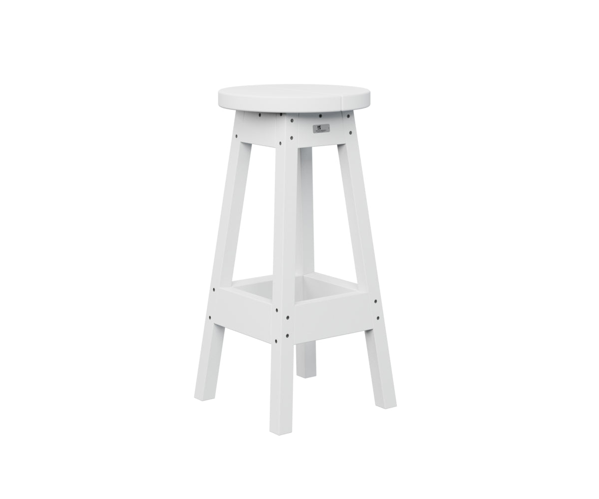 Berlin Gardens Outdoor Bar Stool - Weather-Resistant Patio Bar Height Stool for Backyard, Deck & Poolside - Perfect for Outdoor Dining, Entertaining & Relaxation
