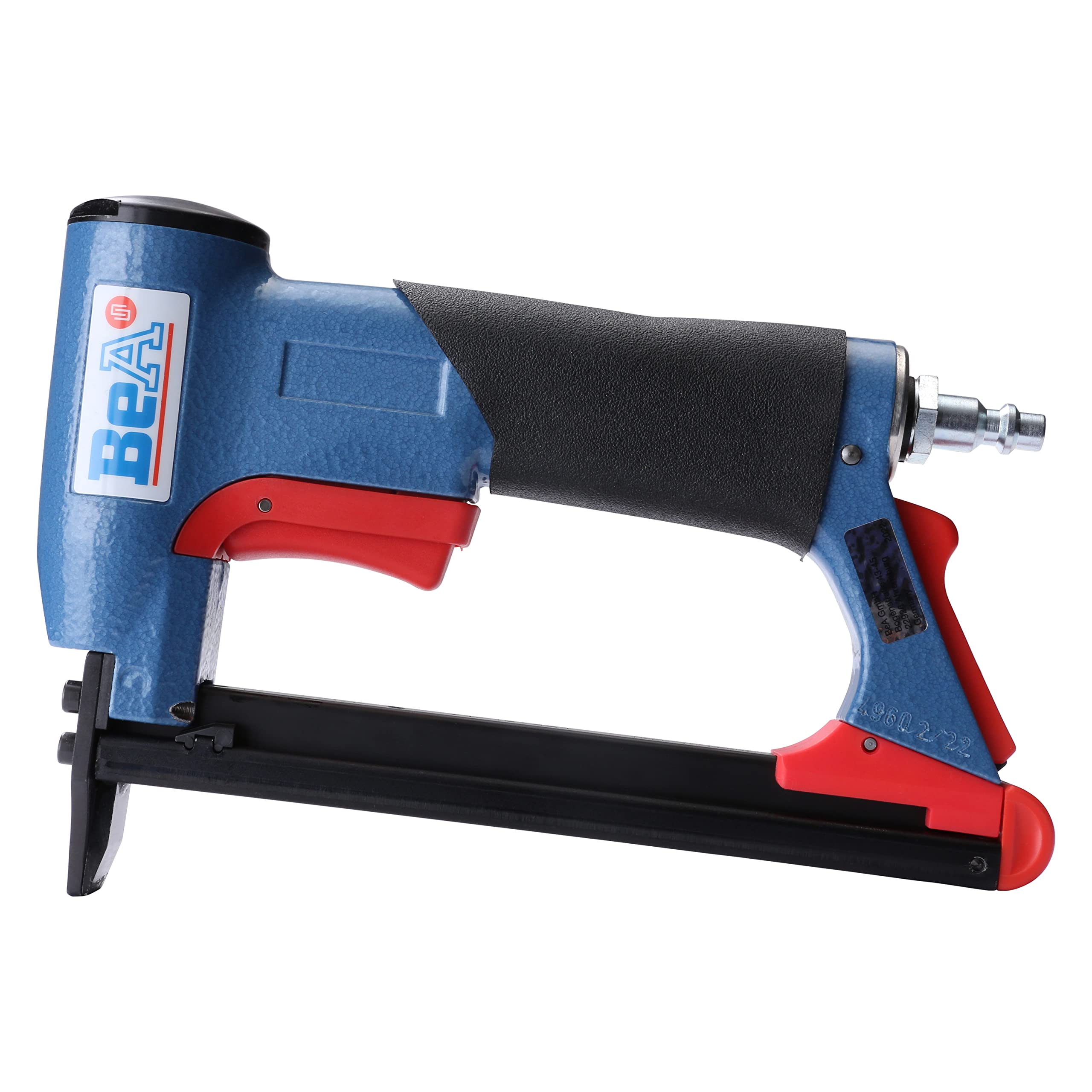 BeA 71/16-421 Heavy Duty Upholstery Staple Gun with 1 Box of Stainless Steel Staples - Professional Furniture, Carpet & DIY Craft Stapler for Home & Workshop Use