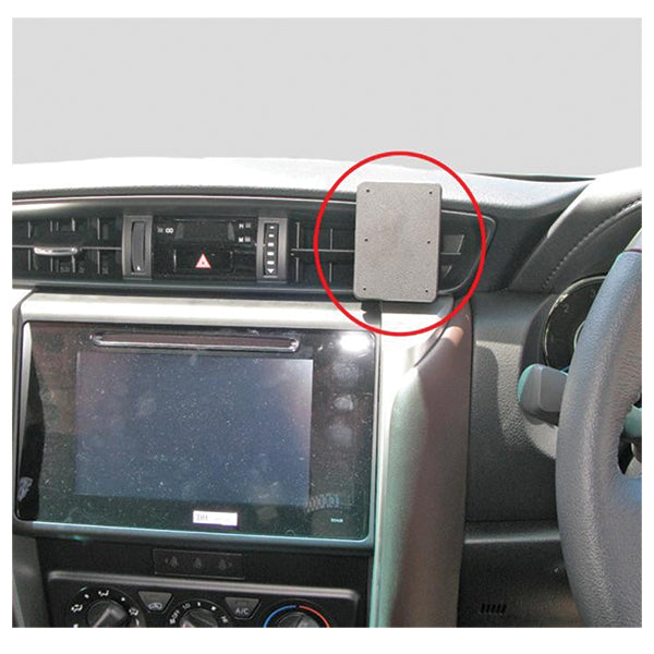 ClicOn No Holes Center Dash Mount for Toyota Fortuner (2016-2024) - Secure Phone Holder for Hands-Free Navigation & Driving Safety