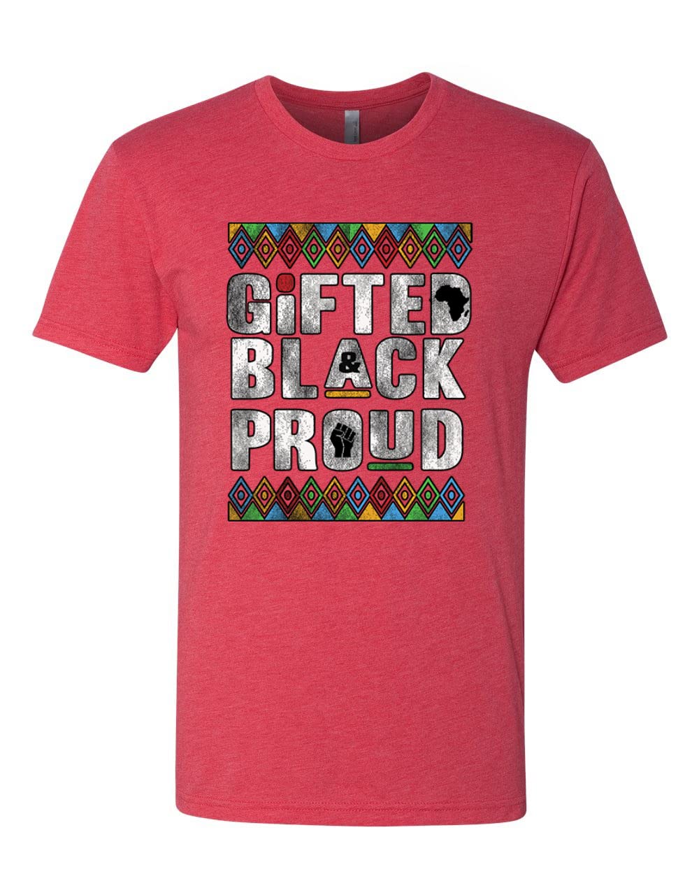 Black Pride Tri-Blend T-Shirt for Men - Premium Comfort, Gift for Black History Month - Perfect for Protests, Celebrations & Everyday Wear