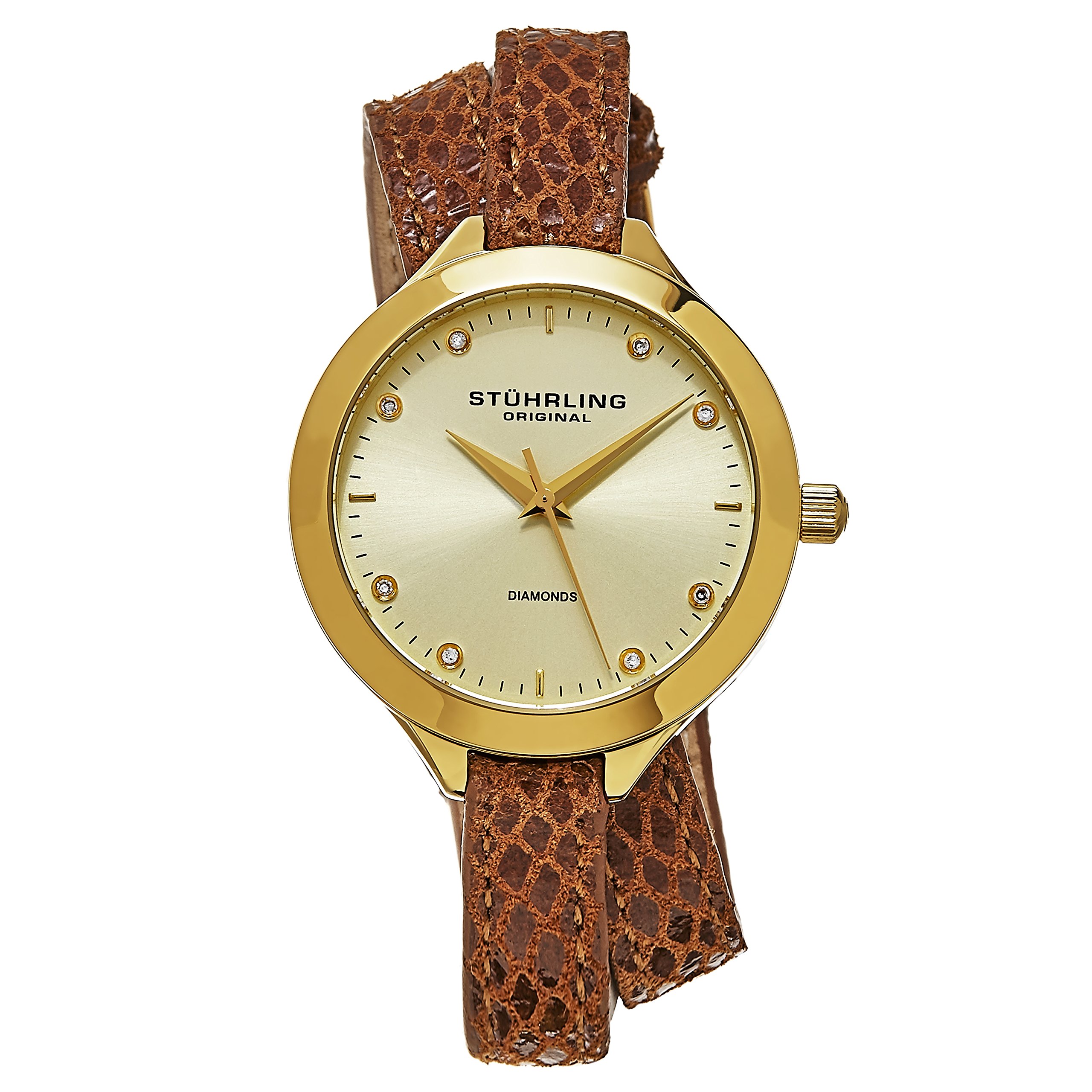 Stuhrling Original Women's 624.01 Vogue Swiss Quartz Watch - Elegant Analog Dress Watch for Women - Perfect for Office, Party & Special Occasions