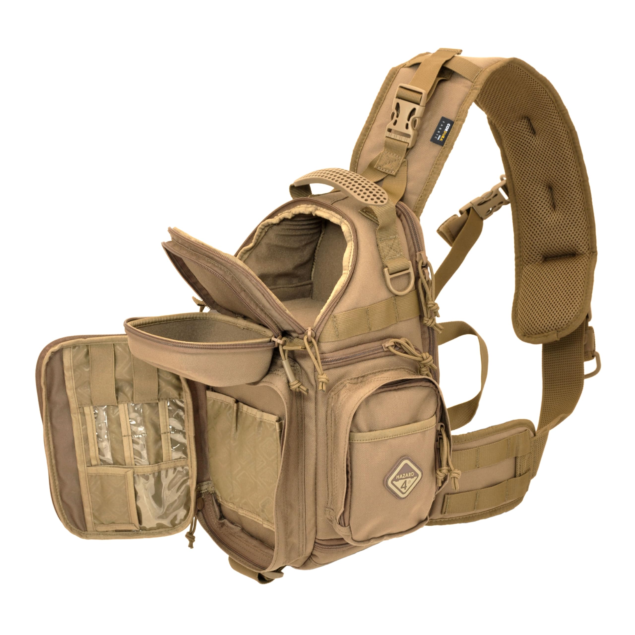 Hazard 4 Freelance Tactical Sling Bag - Water Resistant Crossbody Camera & Drone Carrier with MOLLE Attachment (6L) - Perfect for Outdoor Photography, Travel & Adventure Activities