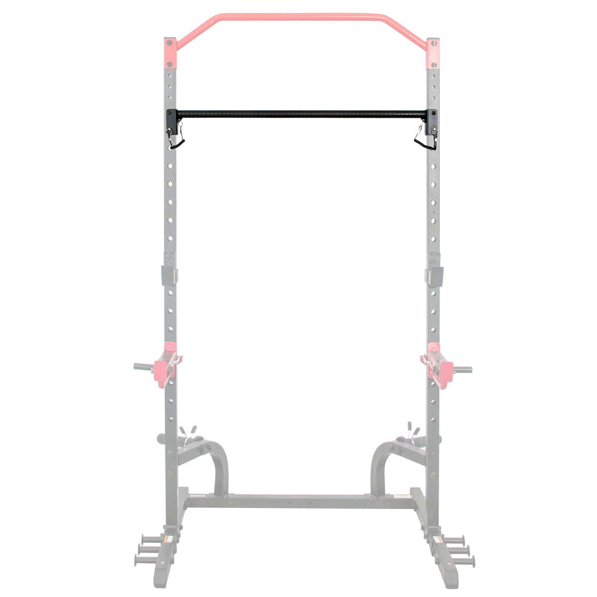 Adjustable Pull Up Bar Attachment for Power Racks & Cages - Heavy Duty Home Gym Equipment for Strength Training & CrossFit Workouts