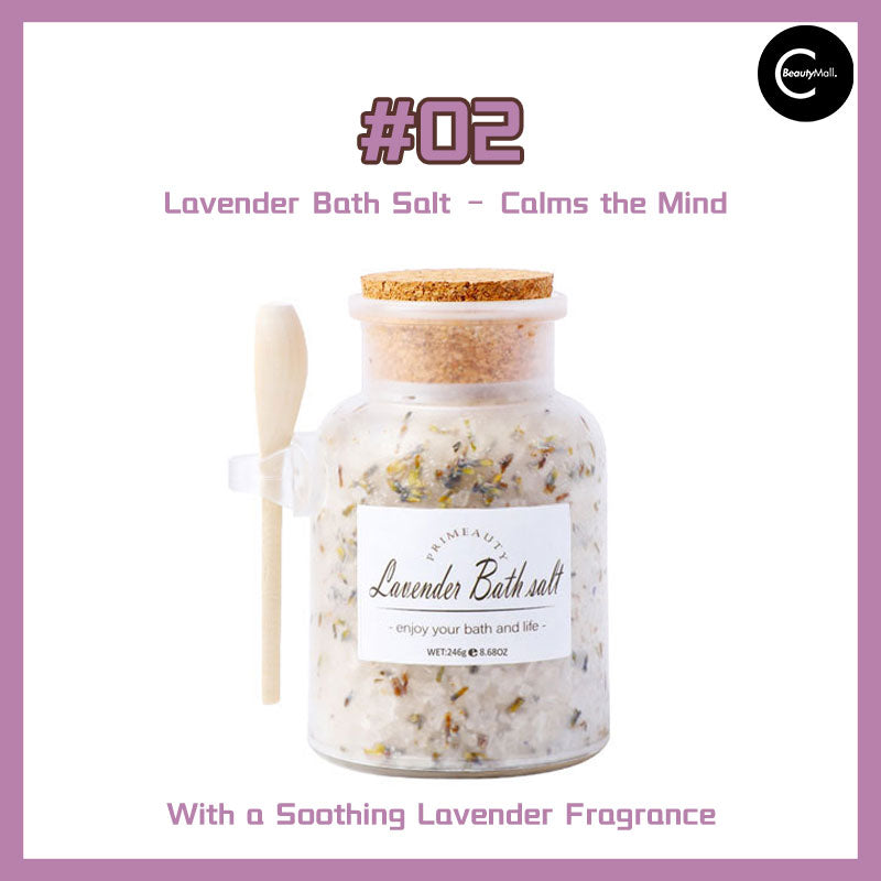 BathQueen Luxury Bath Salts - Relaxing Epsom Salt Soak with Essential Oils for Stress Relief & Muscle Recovery | Perfect for Spa Nights & Self-Care Routines
