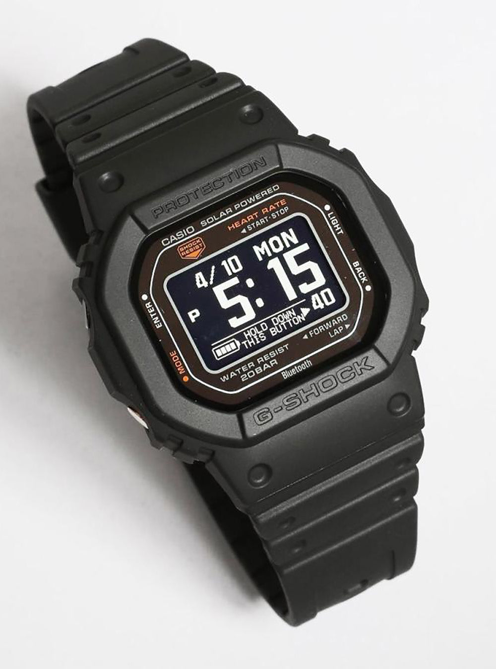 CASIO G-SHOCK G-SQUAD DW-H5600 Digital Sport Watch - Shock Resistant, Solar Powered, Fitness Tracker for Running, Hiking & Outdoor Activities