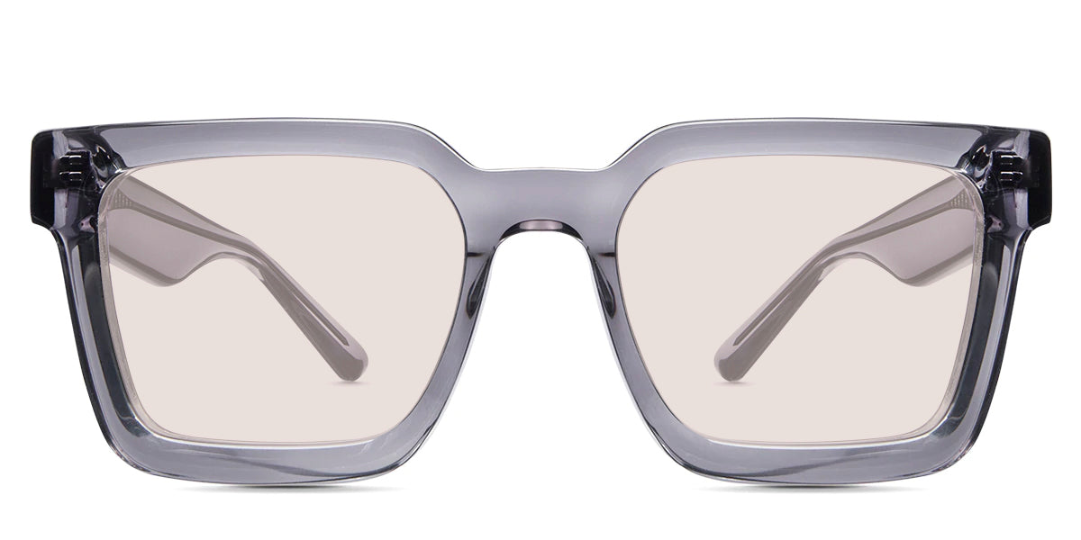 Umer Men's Prescription Tinted Glasses - Blue Light Blocking & UV Protection for Office Work & Computer Use