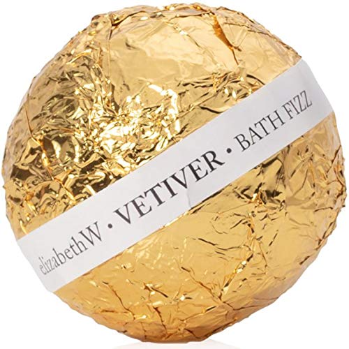 Vetiver Fizzy Bath Bomb - 4 Ounce Relaxing Aromatherapy for Stress Relief & Self Care | Perfect for Spa Nights & Gift Sets