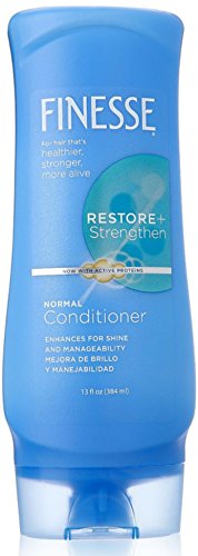 Finesse Restore & Strengthen Conditioner 13 oz (Pack of 9) - Deep Hydration for Damaged Hair - Perfect for Daily Use & Salon Results at Home