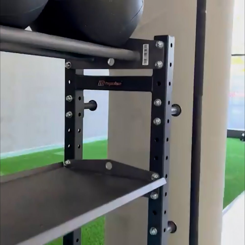 Impulse MS Series Heavy Duty Storage Rack Frame - Industrial Shelving Unit for Warehouse, Garage & Office Organization - Perfect for Storing Boxes, Tools & Supplies