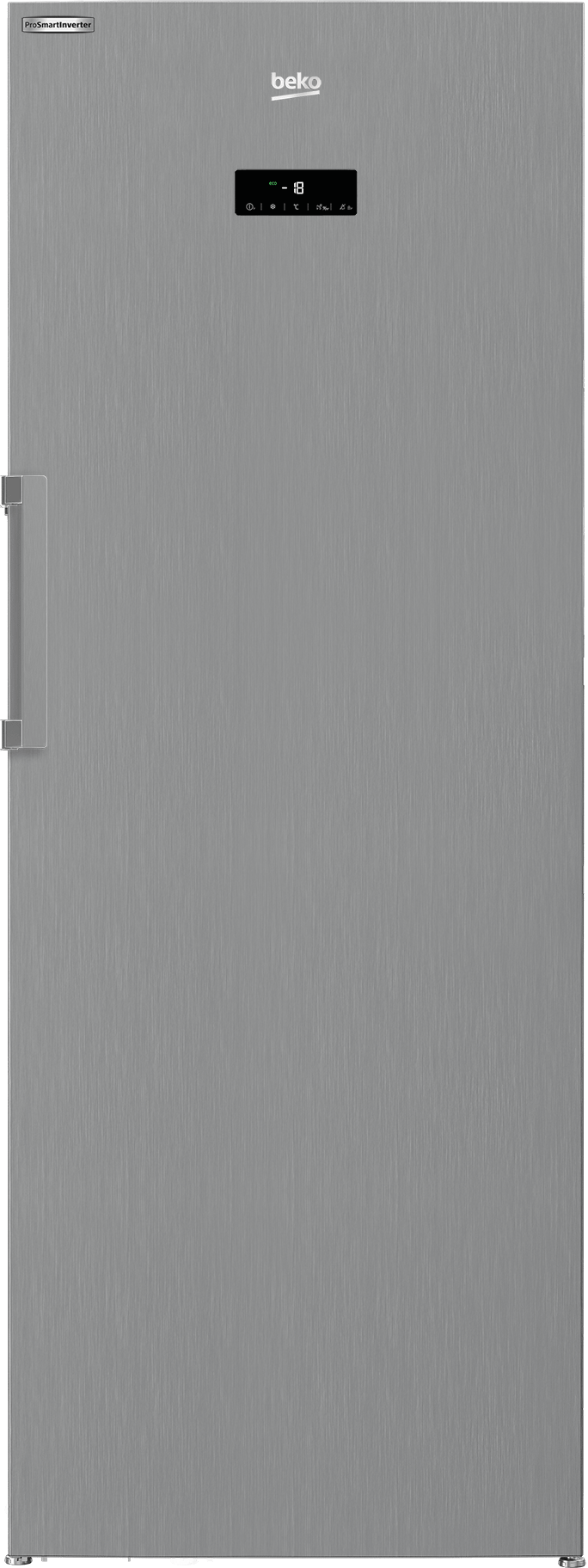Beko BUFR2715SSIM 28 Inch Stainless Steel Upright Freezer with Automatic Ice Maker - Perfect for Home, Restaurant, and Commercial Kitchen Storage