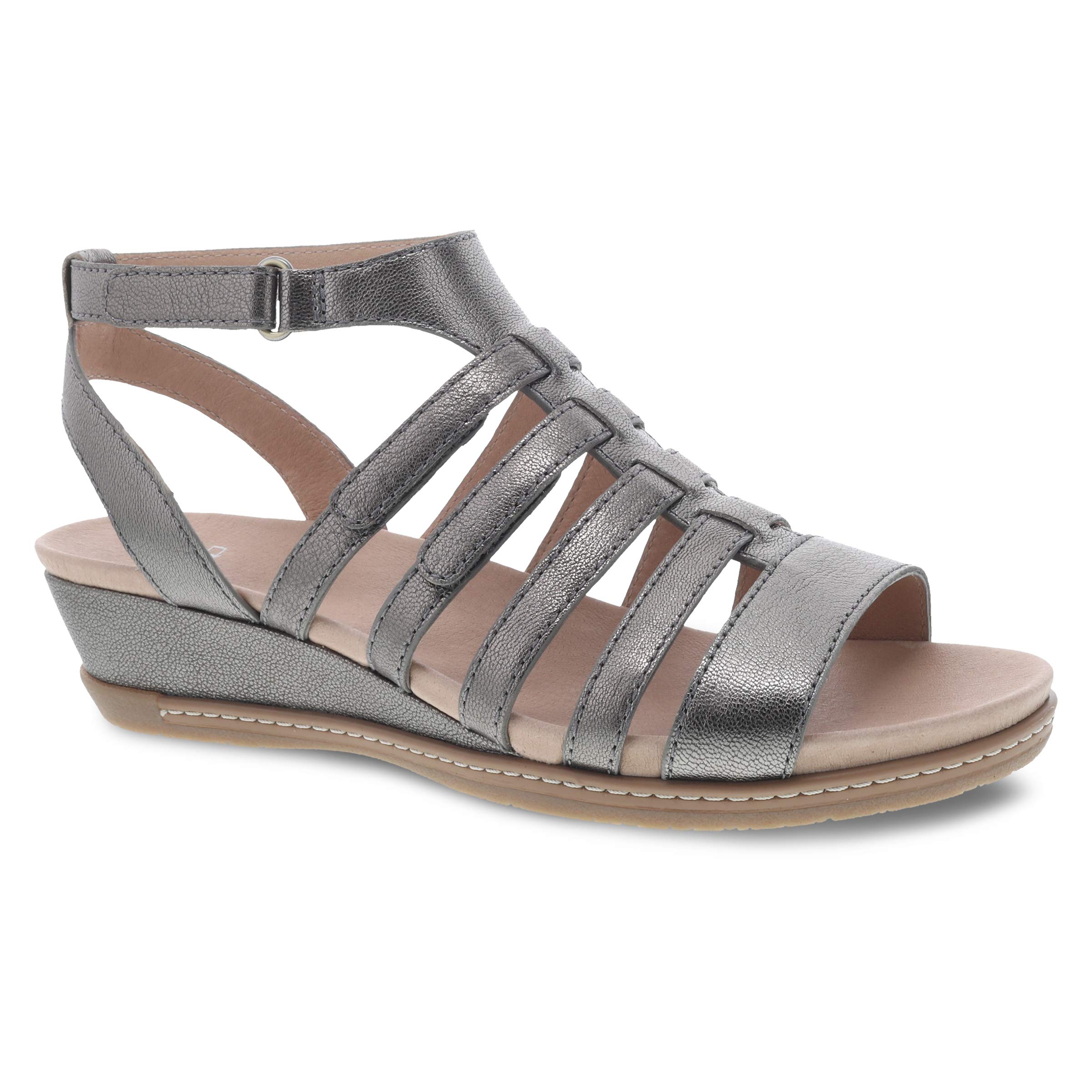 Dansko Women's Athena Comfortable Leather Sandals - Casual Walking Shoes for Women, Perfect for Summer, Travel & Outdoor Activities