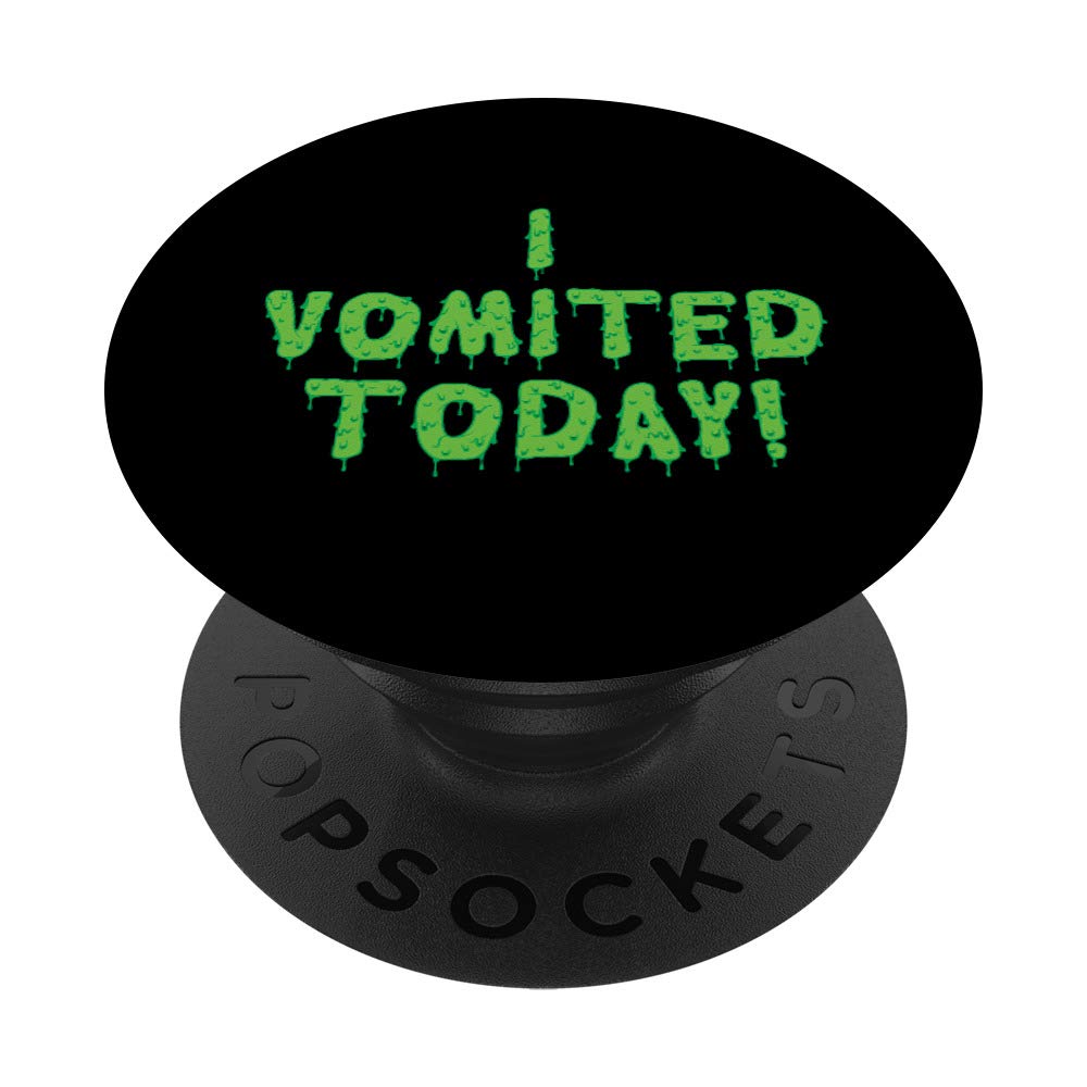Funny 'I Vomited Today' Novelty T-Shirt - Perfect Gag Gift for Friends & Prank Lovers - Great for Birthday Parties, Office Pranks, and Comedy Events