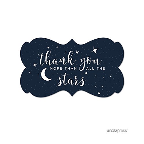 Labels Fancy Frame Thank You