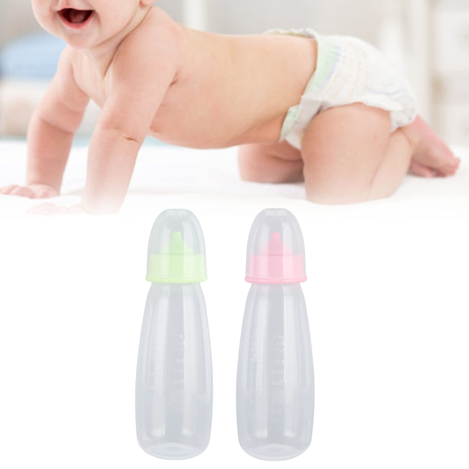 Shanrya Baby Butt Washing Bottle - Hygienic Diaper Cleaning Sprayer for Newborns & Infants - BPA-Free PP Material - 2 Pack - Perfect for Diaper Changes & Baby Hygiene Care