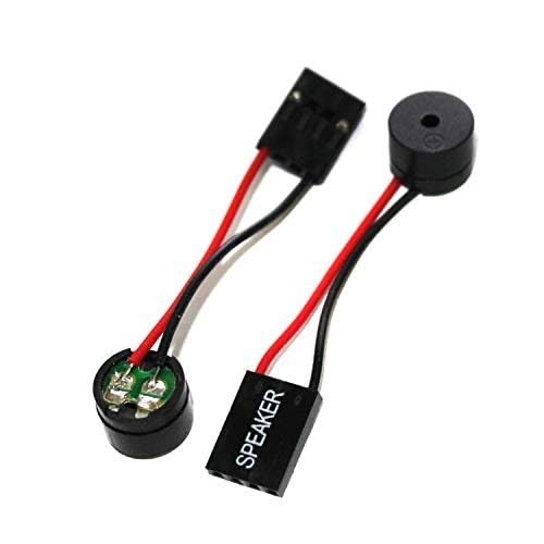 4-Piece Pro3D Mini Plug Buzzer for PC Internal BIOS Computer Motherboard - Perfect for DIY Computer Builds & Troubleshooting