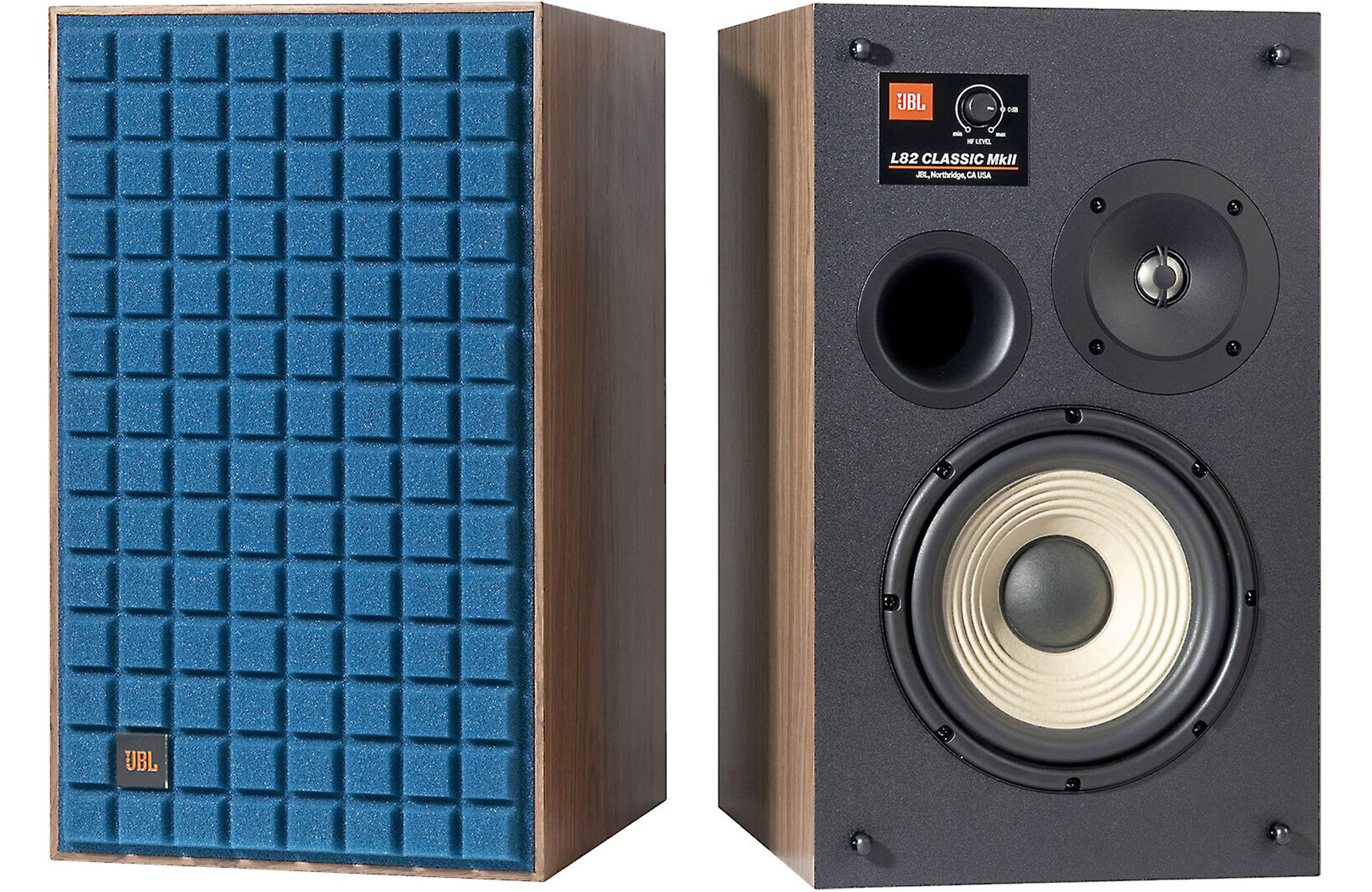 JBL L82 MKII Classic 2-Way Bookshelf Speakers (Pair) - High-Fidelity Audio for Home Theater & Music Listening - Perfect for Living Rooms, Studios & Audiophile Setups