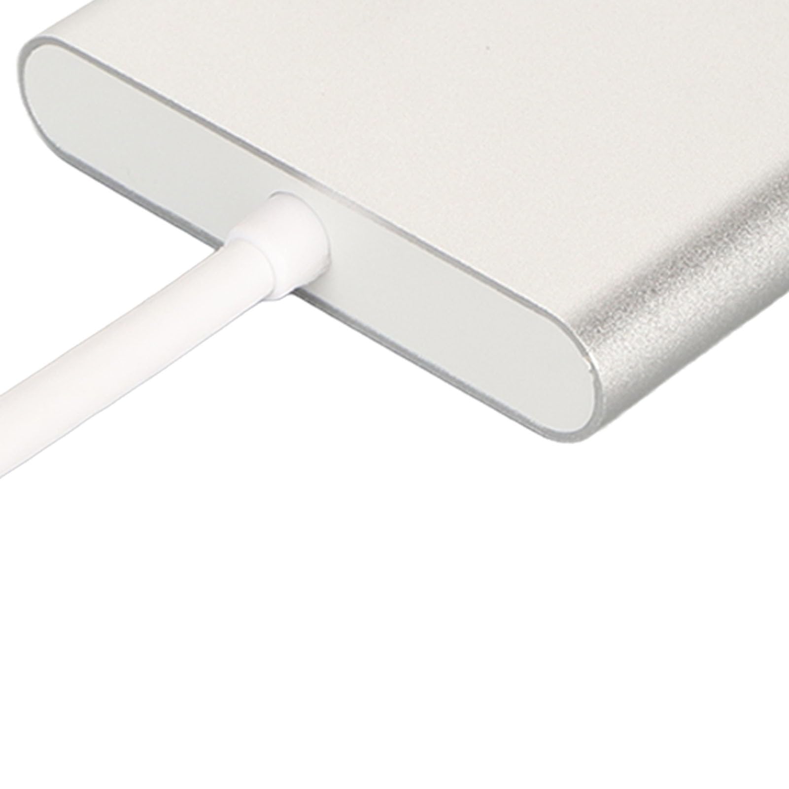 4K Ultra HD USB C to HDMI Adapter - 3-in-1 Multiport Converter with Fast Charging & High-Speed Data Transfer for MacBook, iPad Pro, Galaxy - Perfect for Home Office, Online Classes & Movie Streaming