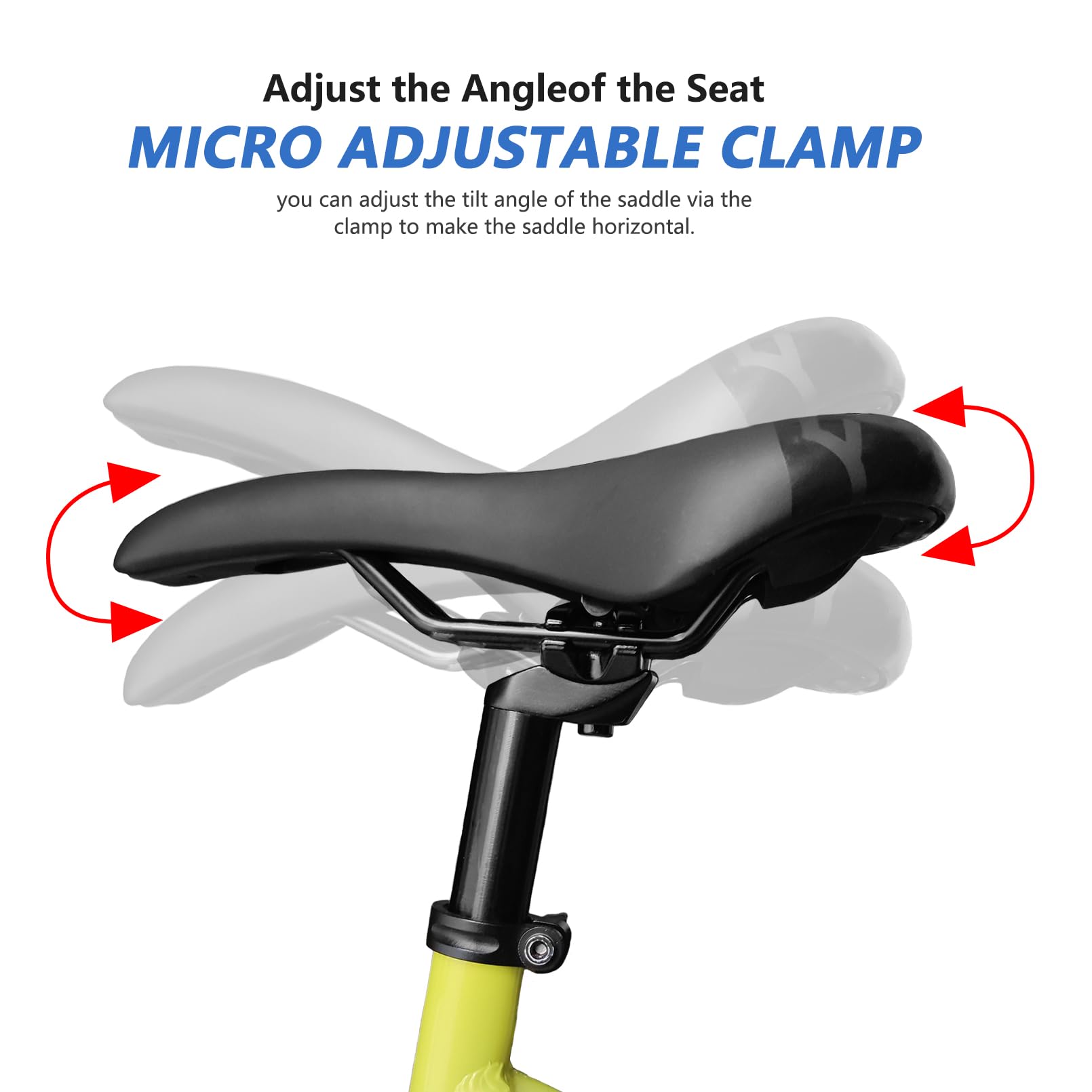 27.2mm Bike Seat Post - 350mm Adjustable Bicycle Seatpost for Road, Mountain & BMX Bikes | Angle & Height Adjustable Cycling Seat Clamp | Perfect for Commuting, Trail Riding & Urban Cycling