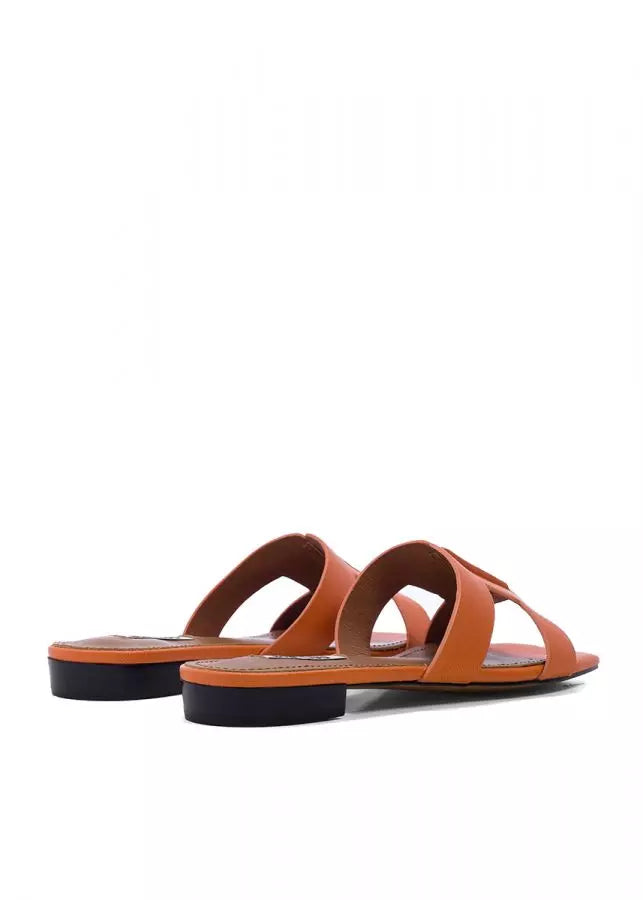 Chieko Comfortable Women's Sandals - Orange | Lightweight & Breathable Summer Shoes for Walking, Beach, and Outdoor Activities