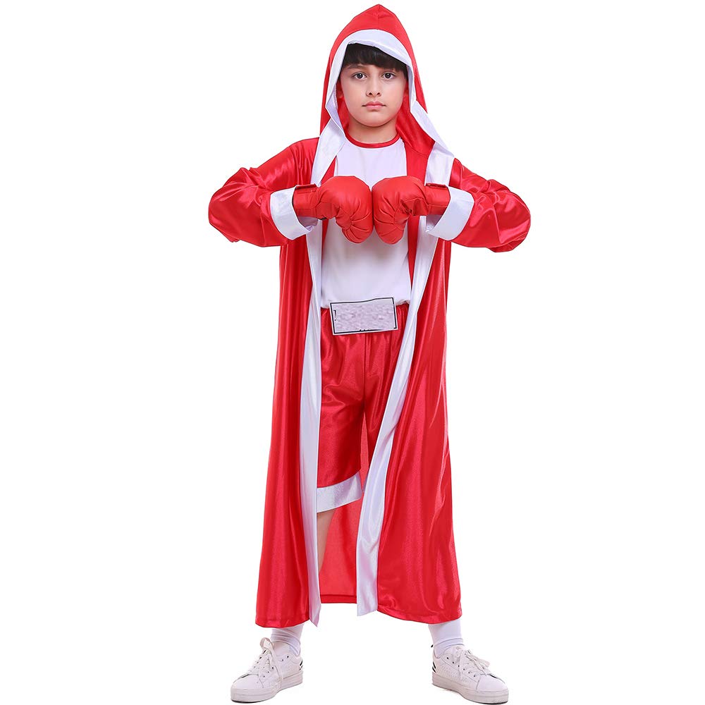 Kids Boxing Costume - Halloween & Cosplay Sportswear for Boys