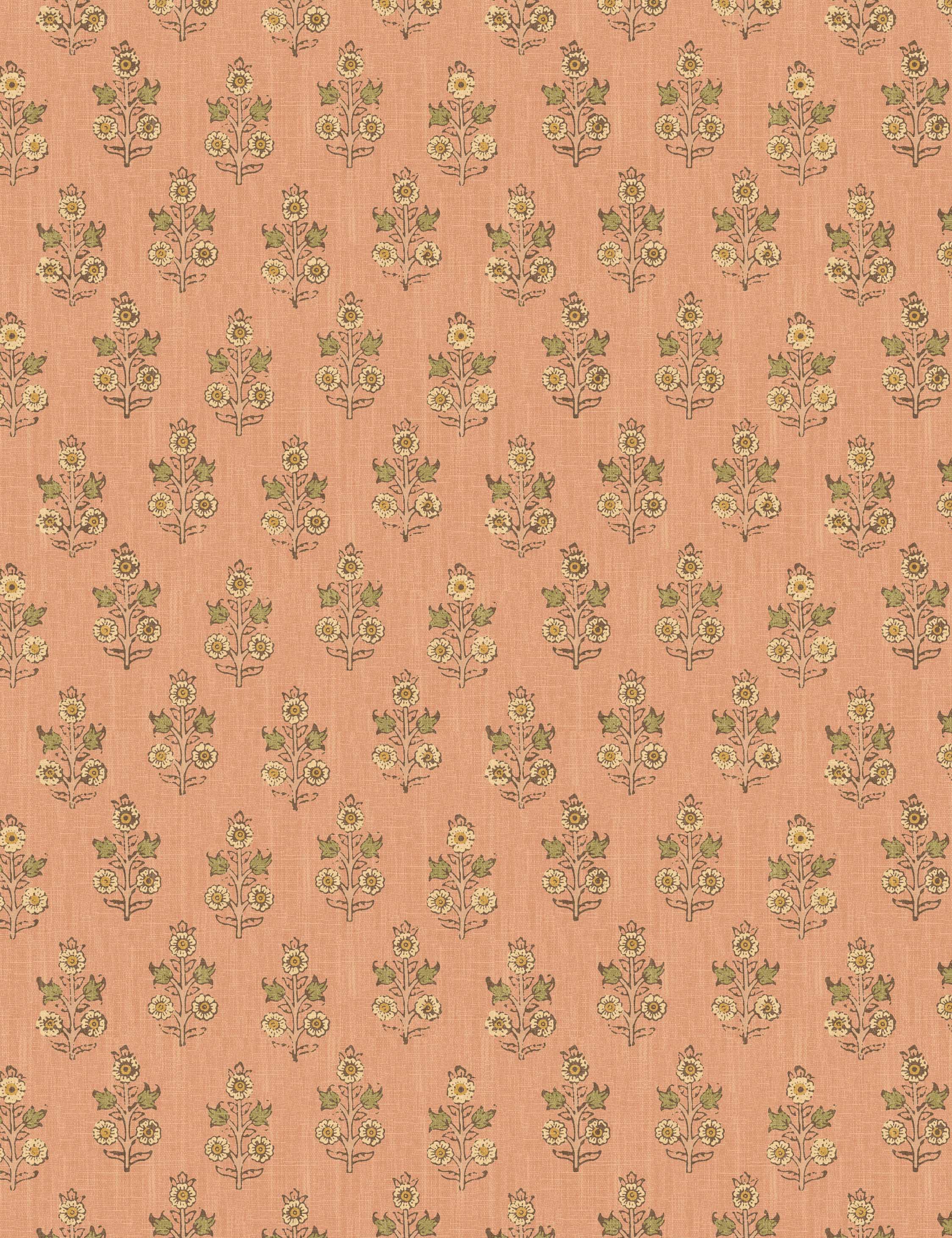 Premium Dorset Wallpaper Swatch in Blush Pink - Peel & Stick Sample for Bedroom, Living Room, and Nursery Decor