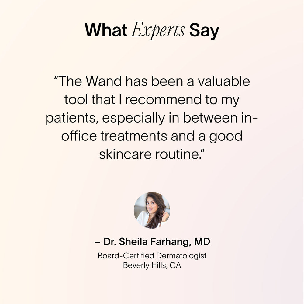 4 in 1 Radiant Renewal Skincare Wand with Red Light Therapy - Anti-Aging, Wrinkle Reduction & Skin Rejuvenation for Face & Body | At-Home Spa Treatment & Daily Skincare Routine