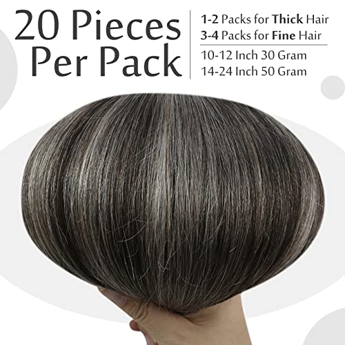 Premium Tape in Hair Extensions 100% Human Hair - Seamless Blending for Length & Volume | Perfect for Weddings, Parties & Everyday Styling