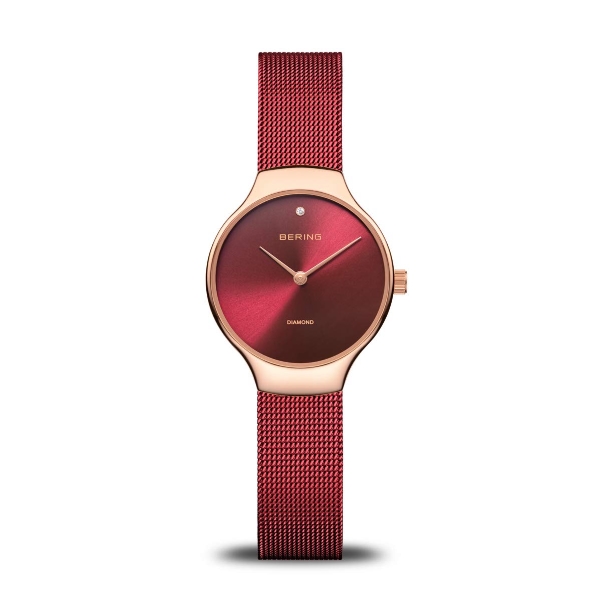 BERING Women's Classic Quartz Watch with Stainless Steel Band & Sapphire Crystal - Water Resistant Dress Watch for Business, Office and Formal Occasions