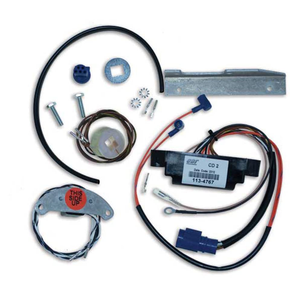 CDI Electronics 113-4489 Johnson Evinrude Power Pack Replacement for 2 Cylinder Outboard Motors (1988-1995) - Perfect for Marine Engine Repair & Boat Maintenance
