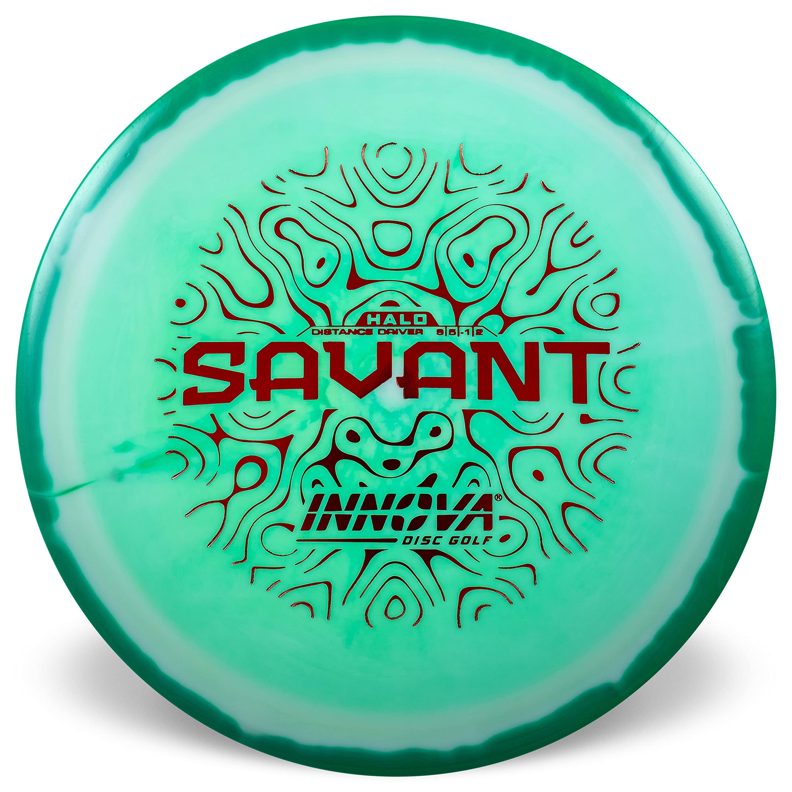 Innova Halo Star Savant Disc Golf Driver - Premium Stable Fairway Driver for Distance & Accuracy | Tournament & Recreational Play (Colors May Vary)
