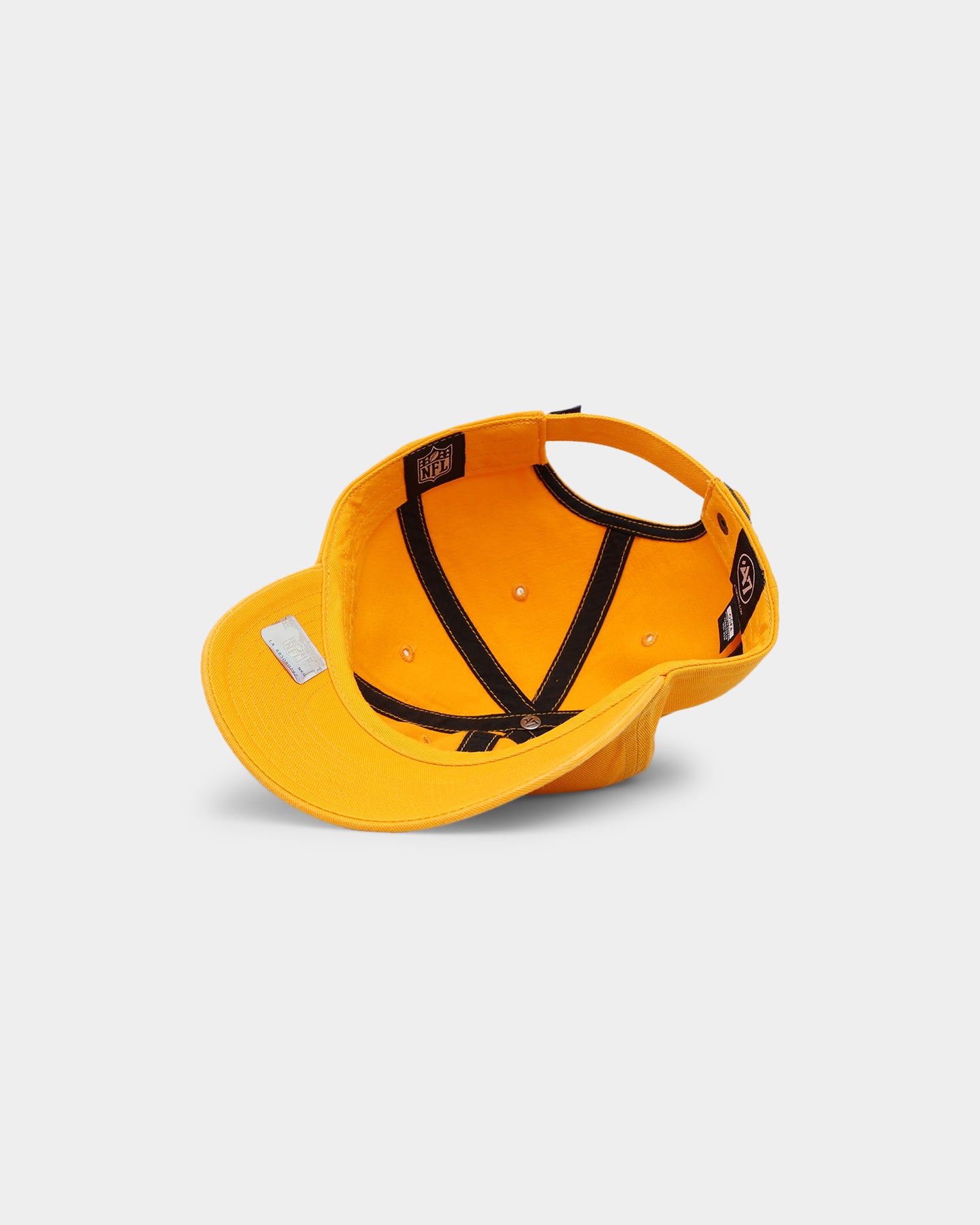 47 Brand Minnesota Vikings 47 Clean Up Adjustable Strapback Hat - Gold - Perfect for Game Day, Tailgating & Casual Wear