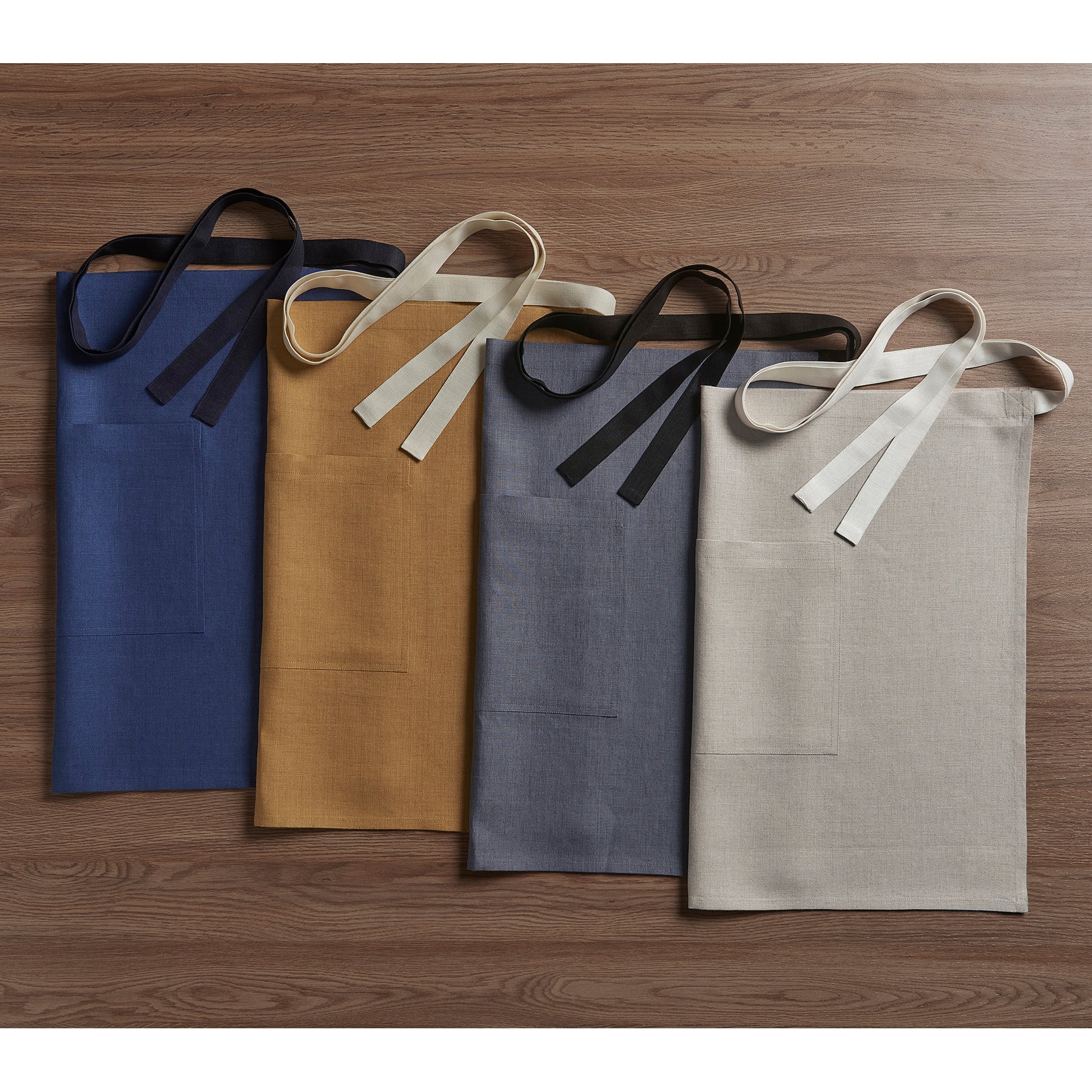 Premium Bistro Apron for Cooking, Baking & Grilling - Adjustable Waist & Pockets - Perfect for Chefs, BBQ & Home Kitchen Use