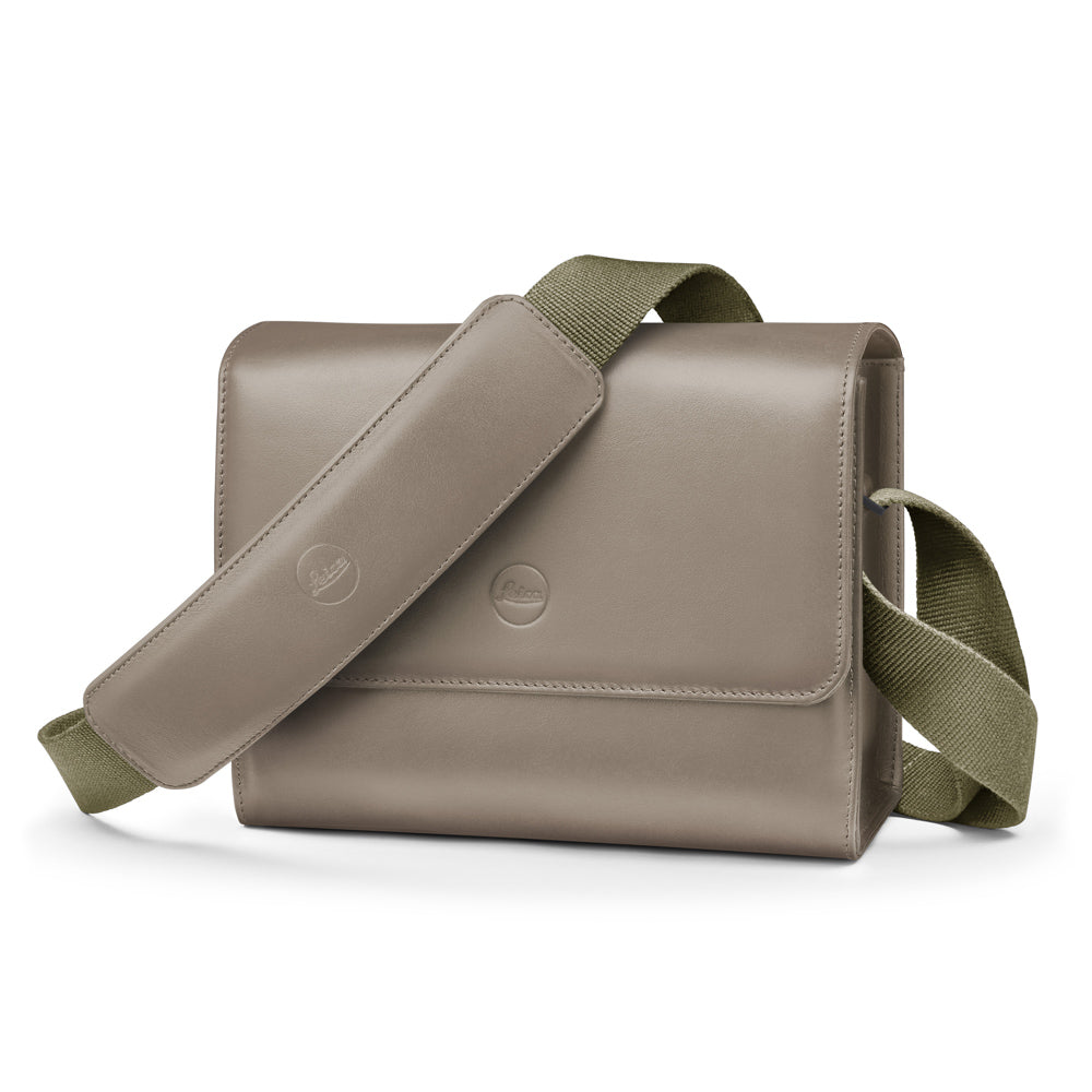 Leica M System Camera Bag - Genuine Leather, Taupe Brown - Perfect for Travel, Street & Professional Photography