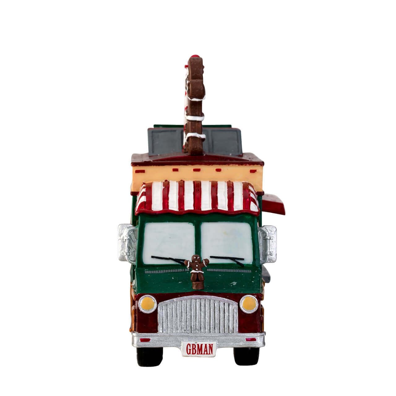 Lemax The Gingerbread Man Christmas Decorations - Set of 3 Holiday Figurines #63278 for Home, Office & Christmas Village Displays