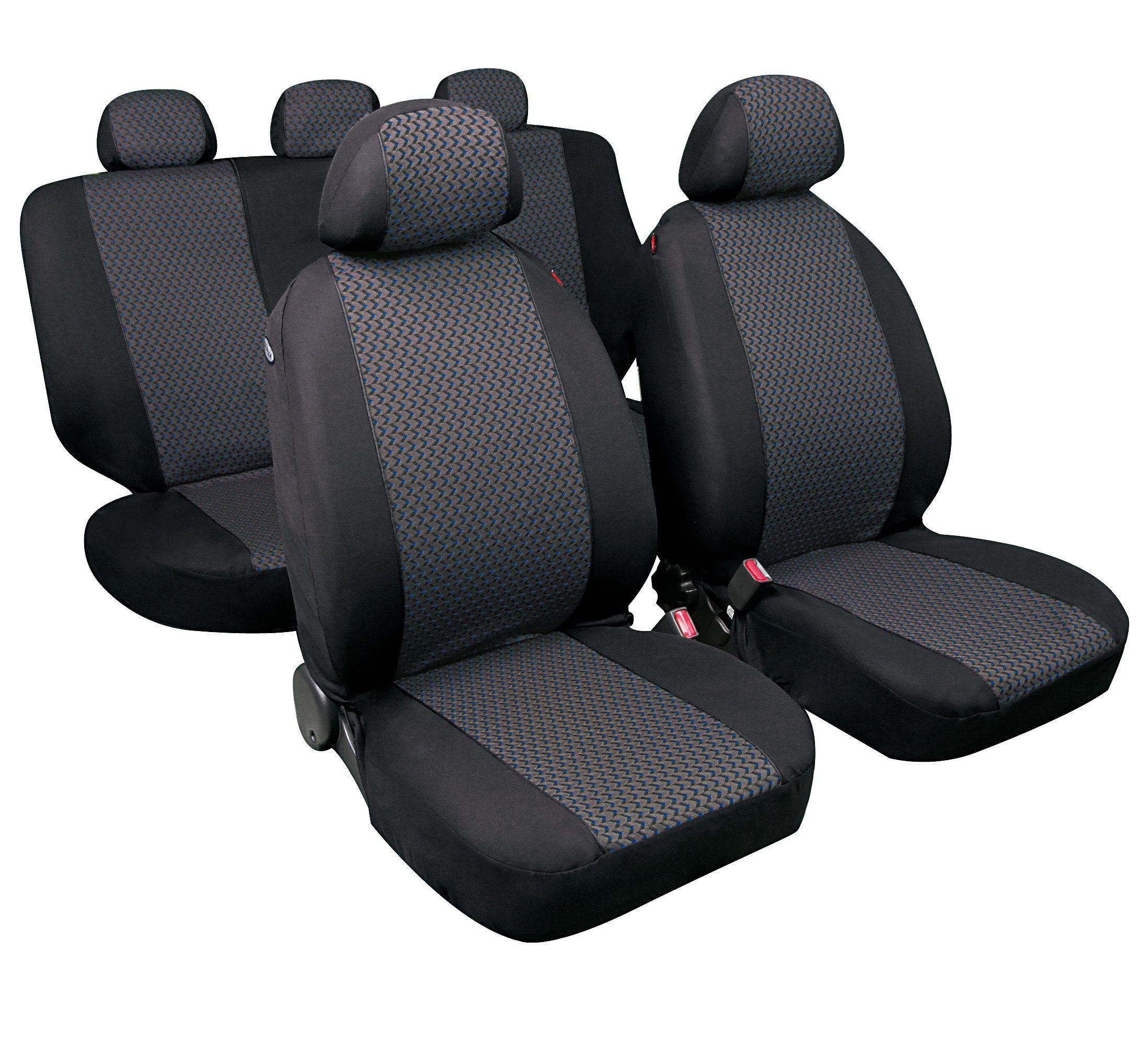 54937 Diago Set Covers - Premium Car Seat Protectors for Pets, Waterproof & Nonslip (2-Pack) - Perfect for SUVs, Sedans, and Trucks to Keep Seats Clean from Pet Hair, Mud, and Scratches