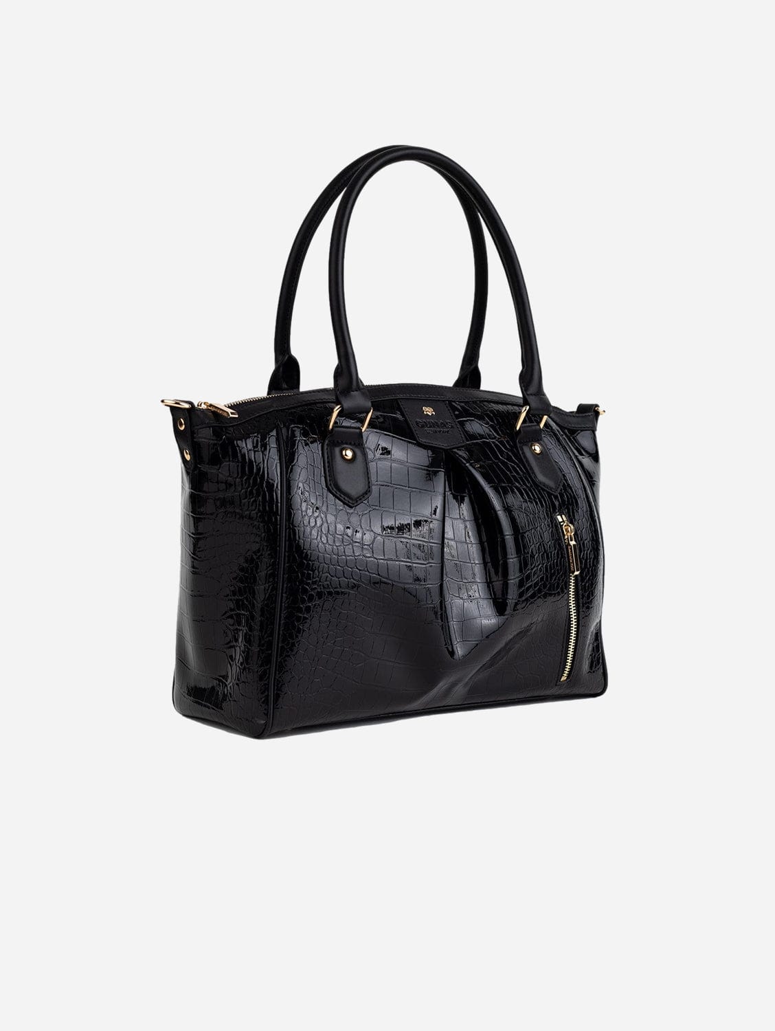 Madison Vegan Leather Handbag for Women - Stylish Black Crossbody Purse with Adjustable Strap | Perfect for Work, Travel & Everyday Use